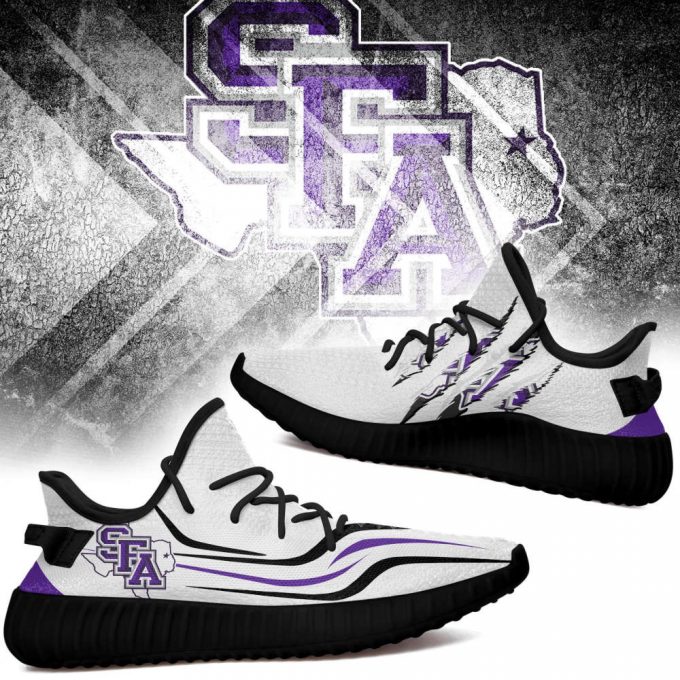 Stephen F. Austin Lumberjacks Ncaa Yeezy Sneaker For Fans