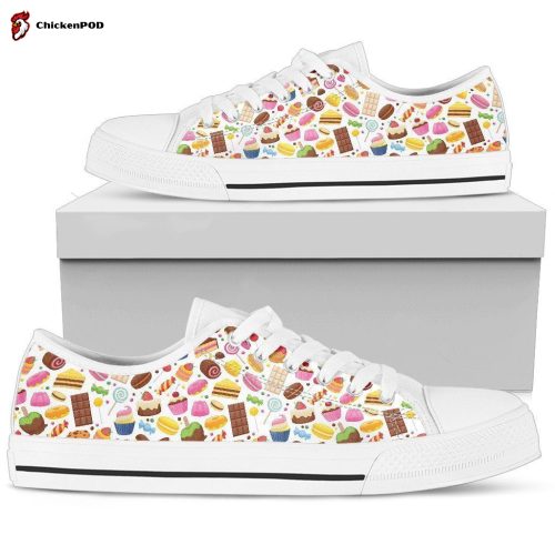 Sweet candy Women’s Low Top Shoes