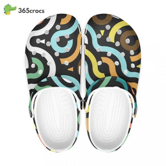 Swirled Unisex Clogs Clog Shoes