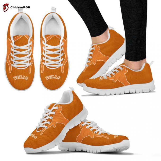 Texas Longhorns Unisex Running Shoes For Fans Gifts