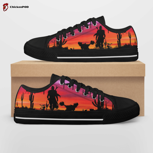 THE MANDALORIAN LOW TOP SHOES