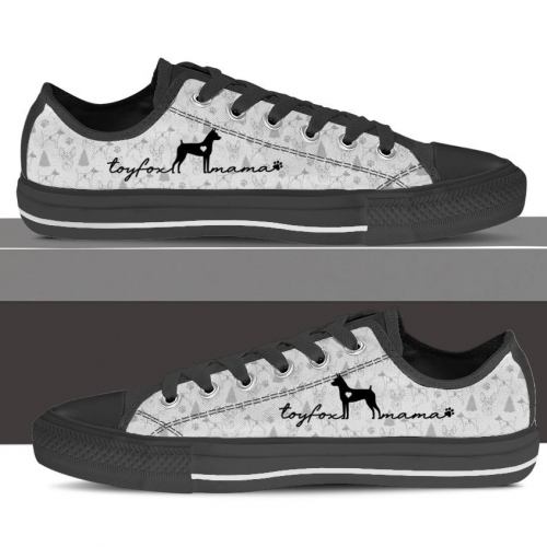 Toy Fox Terrier Low Top Shoes Gift for Men Women