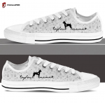 Toy Fox Terrier Low Top Shoes Gift for Men Women