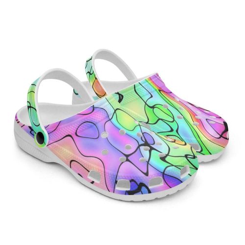 Trippy Hippy Unisex Clogs