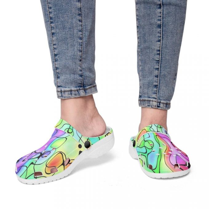 Trippy Hippy Unisex Clogs