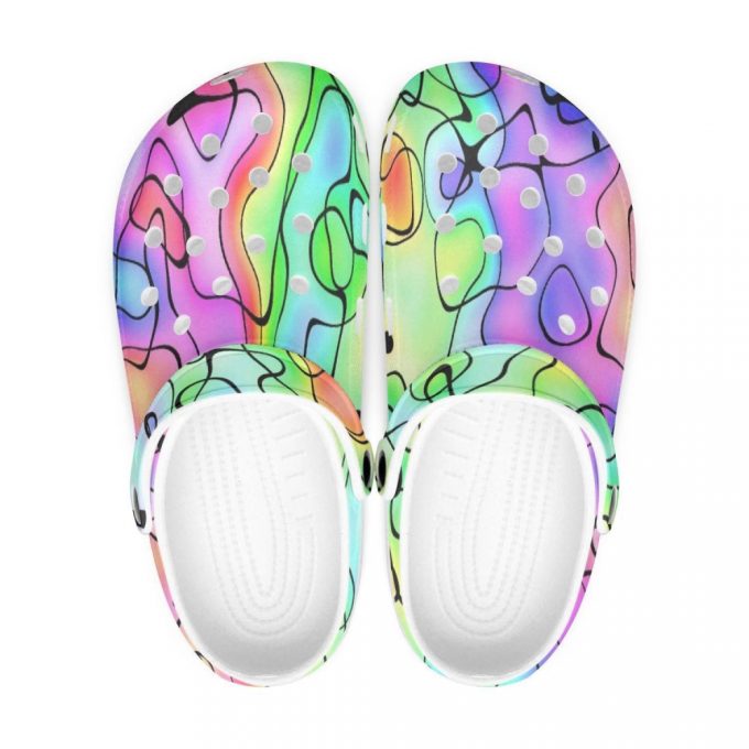 Trippy Hippy Unisex Clogs