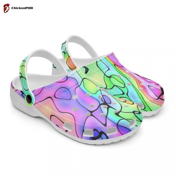 Trippy Hippy Unisex Clogs