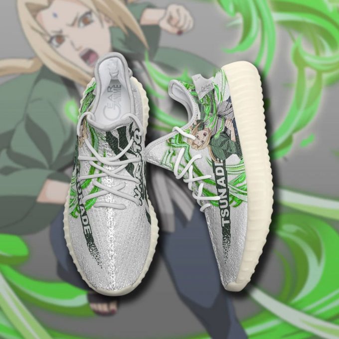 Tsunade Shoes Naruto Custom Anime Yeezy Sneaker For Fans