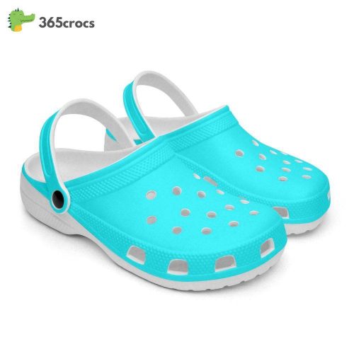 Turquoise Unisex Clogs Clog Shoes