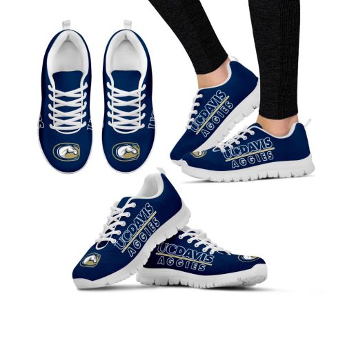 UC Davis Aggies Unisex Running Shoes For Fans Gifts