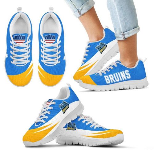 UCLA Bruins Blue Gold Unisex Running Shoes For Fans Gifts