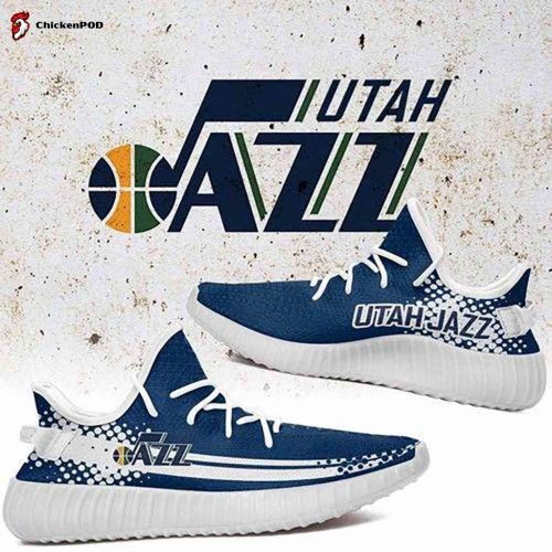 Utah Jazz NBA Yeezy Sneaker For Men Women Fans