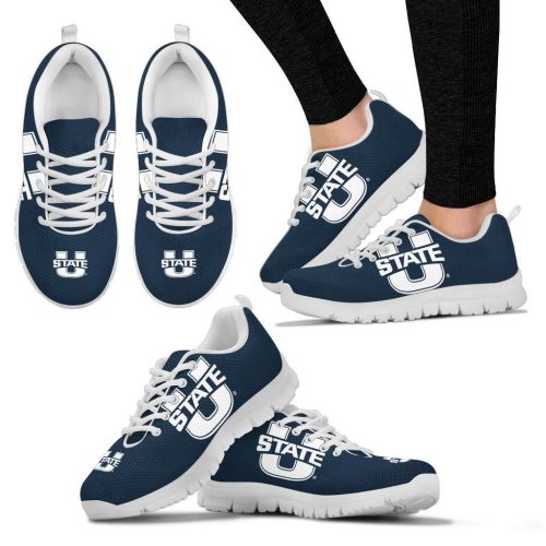 Utah State Aggies Unisex Running Shoes For Fans Gifts