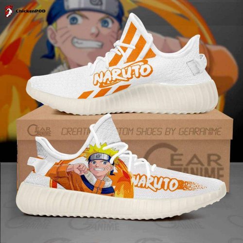 Uzumaki Naruto Shoes Custom Anime Yeezy Sneaker For Fans