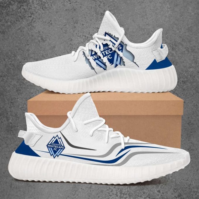 Vancouver Whitecaps Fc Mls Yeezy Sneaker For Fans