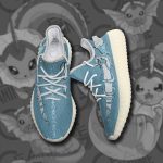 Vaporeon Shoes Pokemon Custom Anime Yeezy Sneaker For Fans