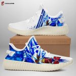 Vegeta Saiyan Blue Shoes Dragon Ball Perfect Gift For DBZ Fan Yeezy Sneaker For Fans