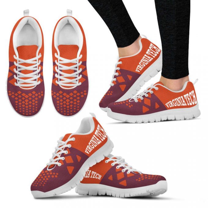 Virginia Tech Hokies Unisex Running Shoes For Fans Gifts