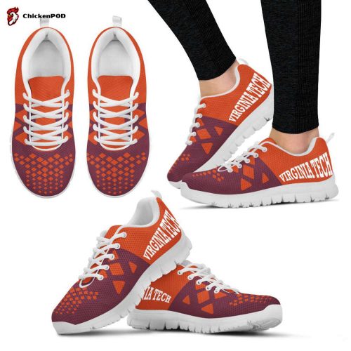 Virginia Tech Hokies Unisex Running Shoes For Fans Gifts