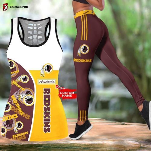 Washington Redskins Personalized Leggings And Tank Top Fan Gifts