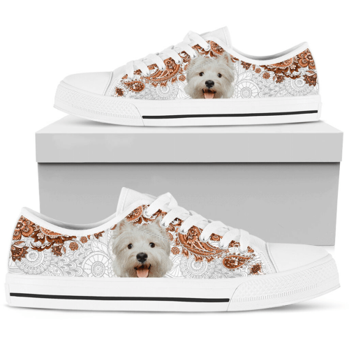 Westie Low Top Shoes Gift for Men Women Sneaker