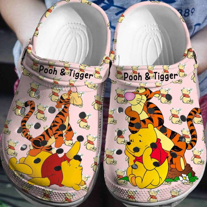 Winnie Pooh Unisex Clogs 3D Clog Shoes