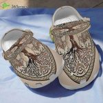 Wolf Viking Tree Viking Tree Cool Unisex Clogs Clog Shoes