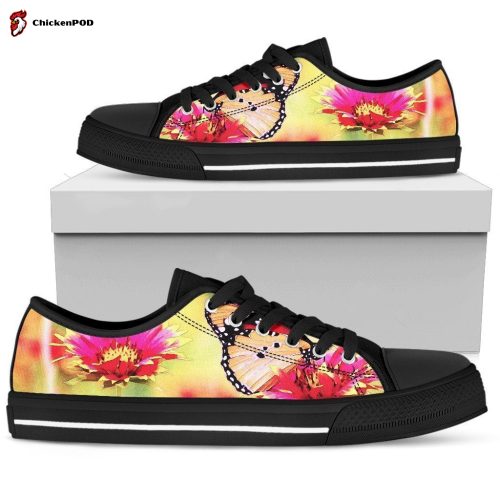 Women’s Low Tops Butterfly (Black Sole)