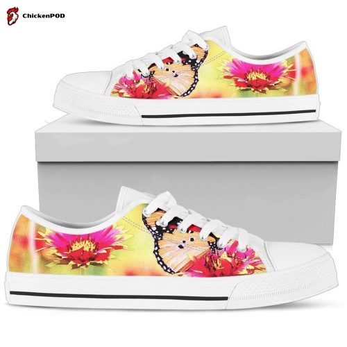 Women’s Low Tops Butterfly (White Sole)