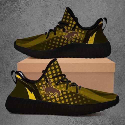 Wyoming Cowboys NCAA Yeezy Sneaker For Fans