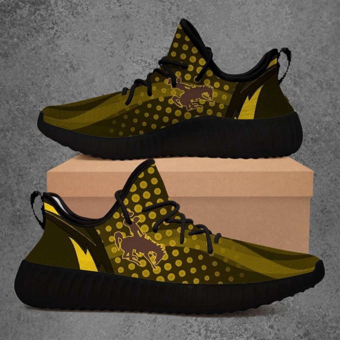 Wyoming Cowboys Ncaa Yeezy Sneaker For Fans