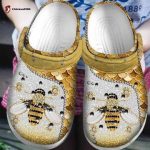 Yellow Bee Unisex Clogs Shoes