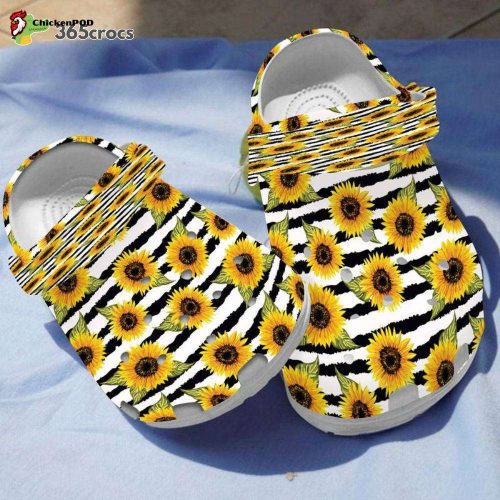 Yellow Sunflower Sweet For Women Unisex Clogs Clog Shoes