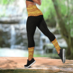 Afircan Culture Black Girl Combo Legging + Tank Top