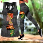 Africa Mom Legging & Tank top For Women Sport Gifts