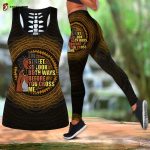 African Culture Legging & Tank top For Women Sport Gifts I Am Street