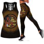 African Culture Legging & Tank top For Women Sport Gifts I Am Street