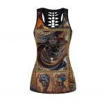 African Girl Legging & Tank top For Women Sport Gifts