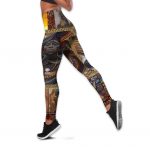 African Girl Legging & Tank top For Women Sport Gifts