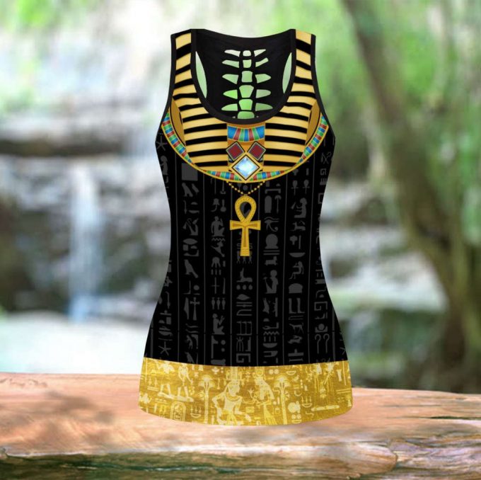 African Pharaoh Legging &Amp; Tank Top For Women Sport Gifts