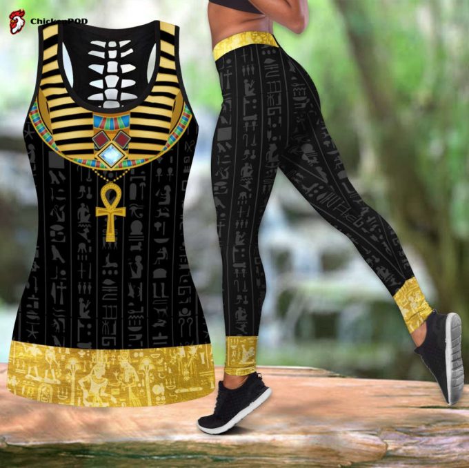 African Pharaoh Legging &Amp;Amp; Tank Top For Women Sport Gifts