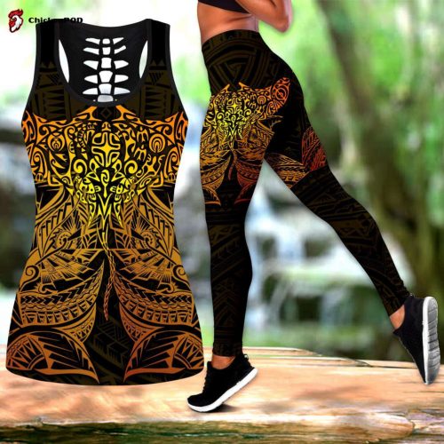 Cardinal Feathers Cover Spirit Birds Combo Legging + Tank