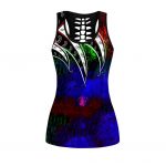 Amazing Polynesian Tattoo And Color Deluxe Legging & Tank top For Women Sport Gifts ML