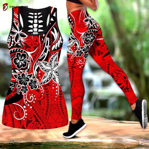 Butterfly D All Over Prined Combo Tanktop + Legging