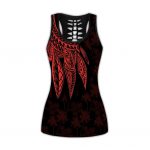 Amazing Polynesian Wing Tattoo Legging & Tank top For Women Sport Gifts-ML