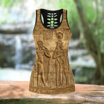 Ancient Egyptian Gods Treasure Mythology Culture Combo Legging Tank