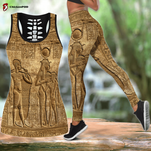 Ancient Egyptian Gods Treasure Mythology Culture Combo Legging Tank