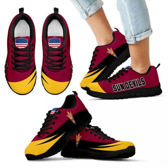 Arizona State Sun Devils Unisex Running Shoes For Fans Gifts