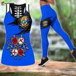 Beebuble Puerto Rico Taino Turtle Combo Tank top For Women Sport Gifts and Legging