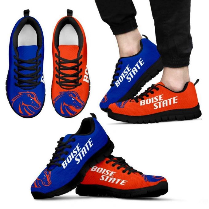 Boise State Broncos Unisex Running Shoes For Fans Gifts